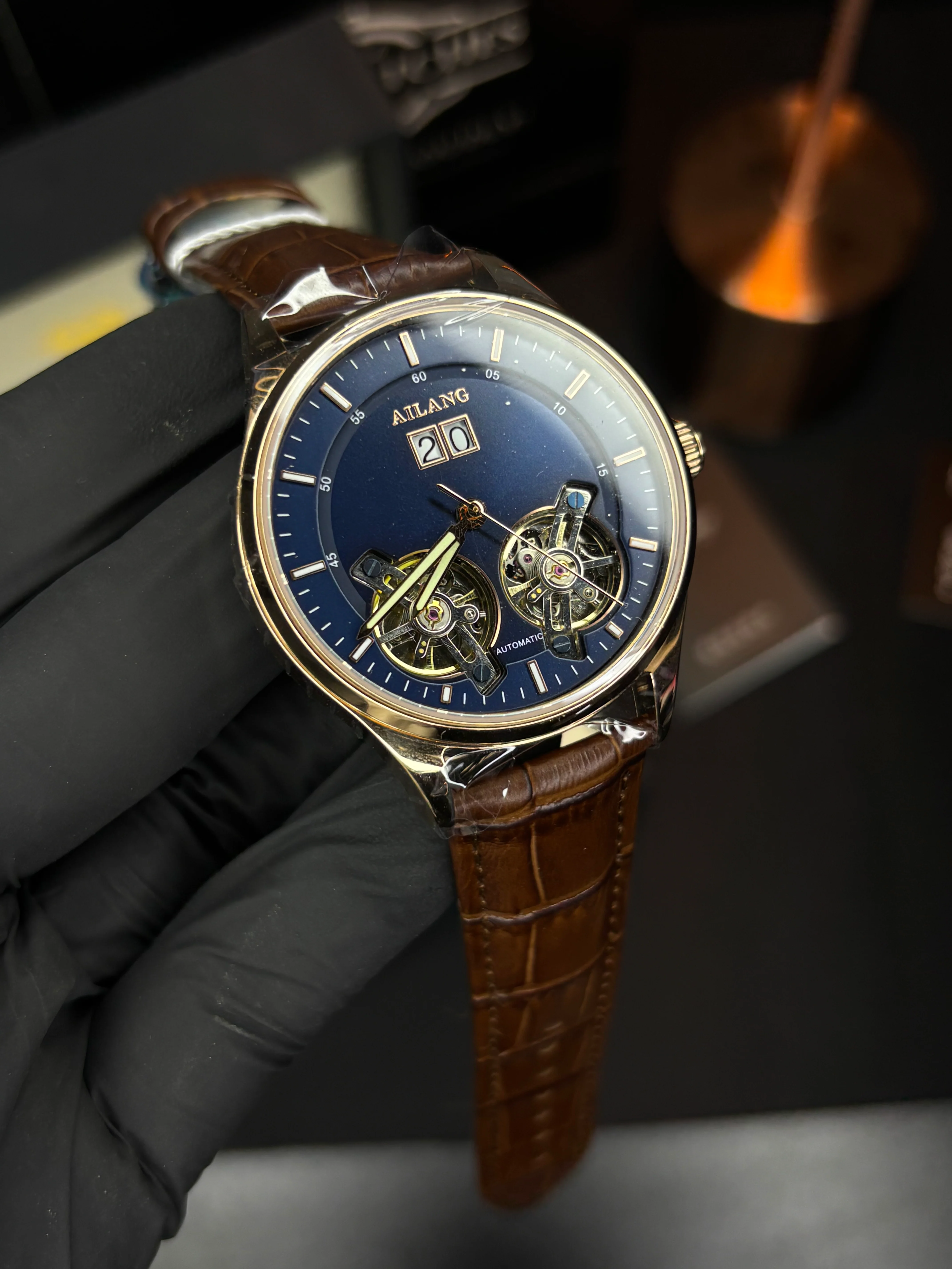 Ailang Original Double Tourbillon Automatic Watch - Image 2