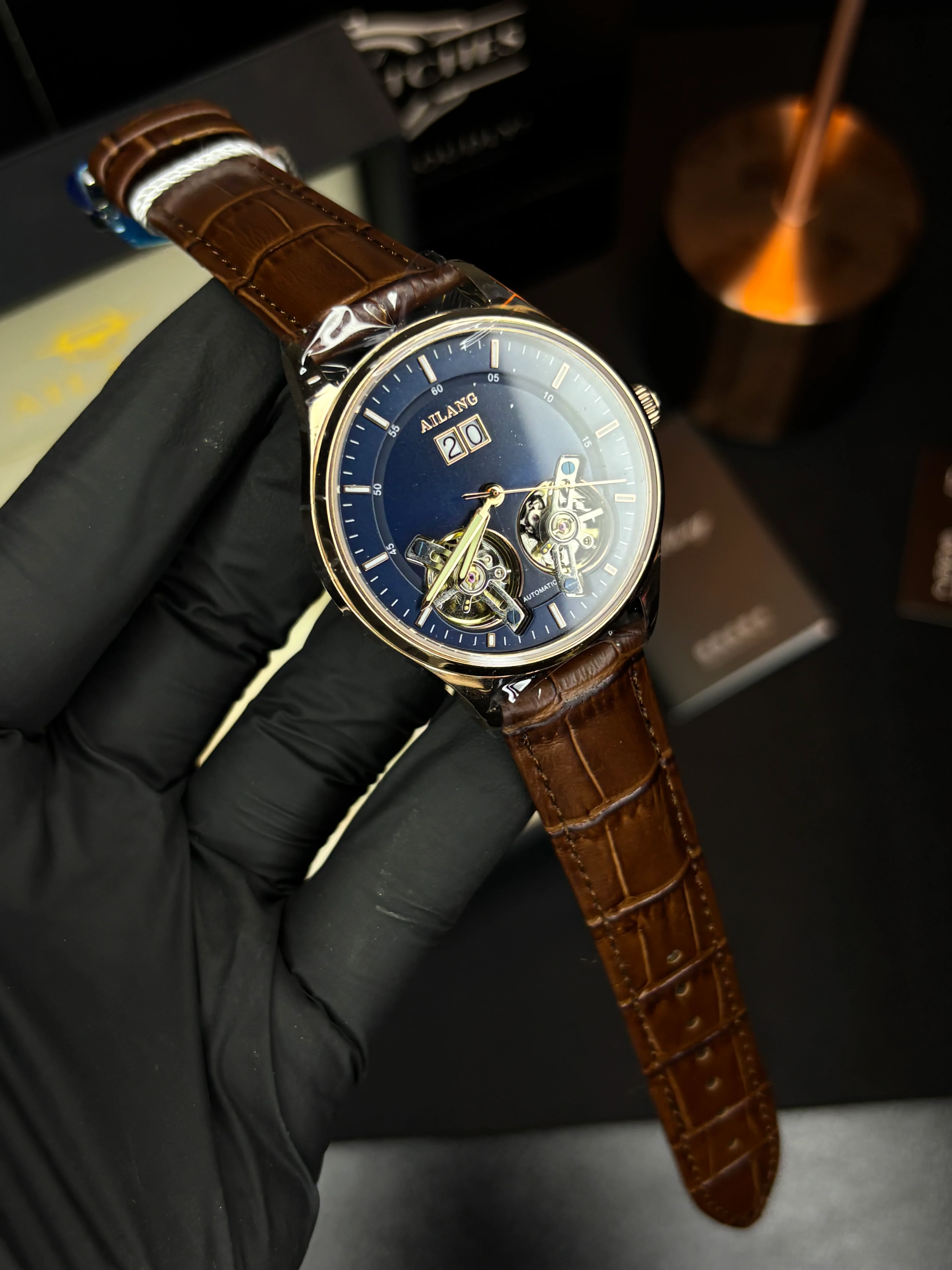 Ailang Original Double Tourbillon Automatic Watch - Image 3