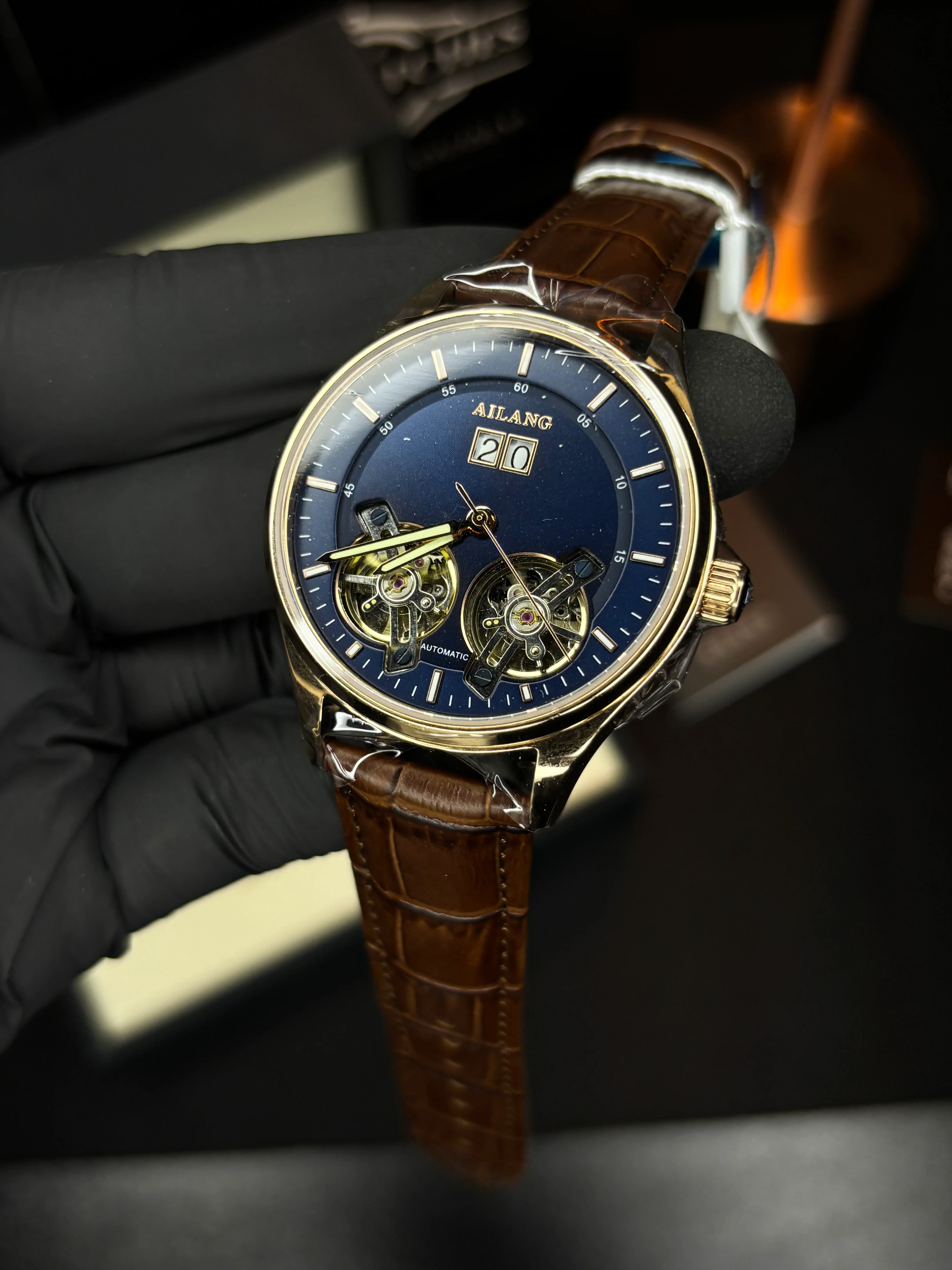 Ailang Original Double Tourbillon Automatic Watch - Image 4