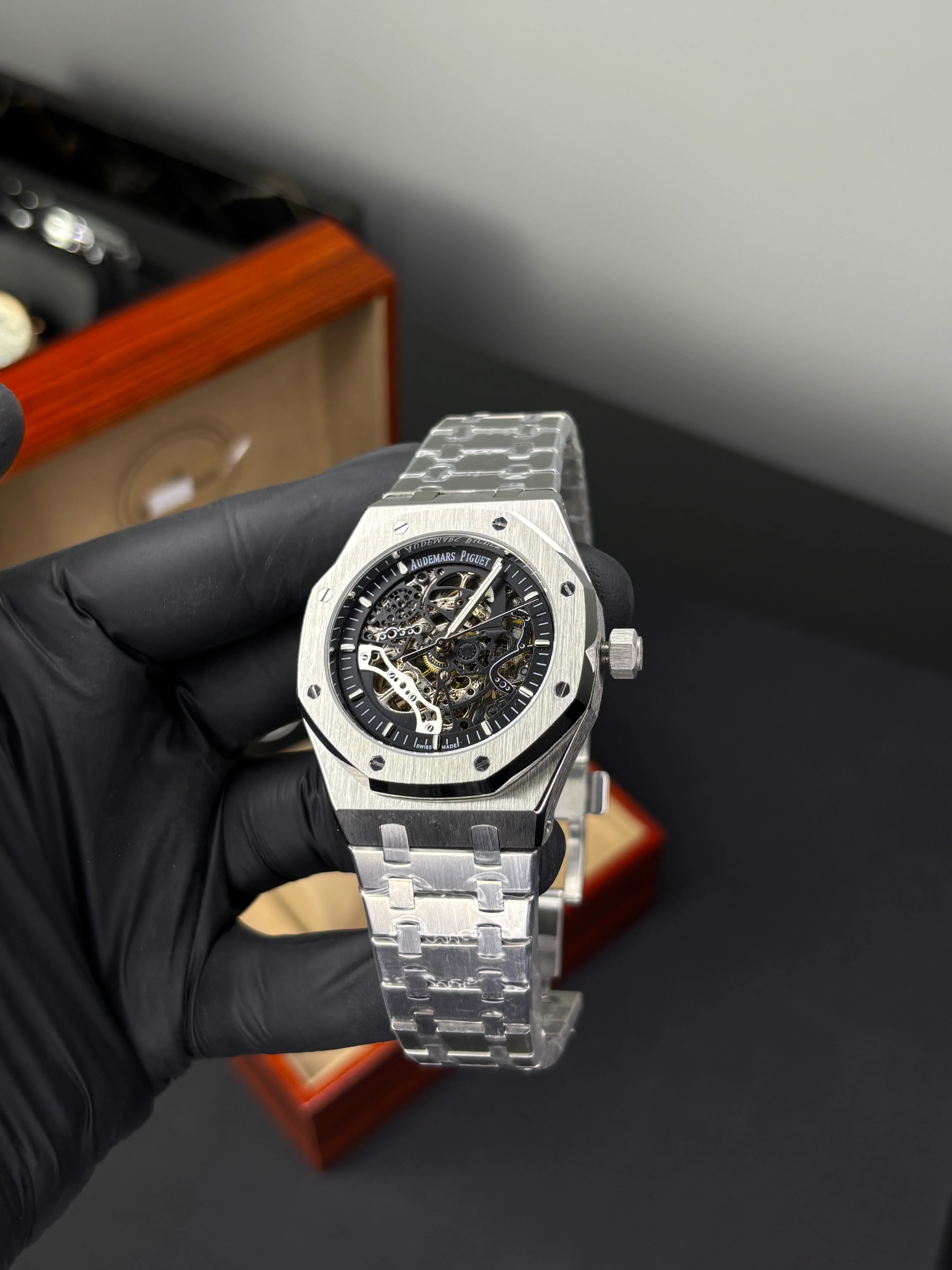 AP Royal Oak Silver Skeleton (Master Grade) - Image 3