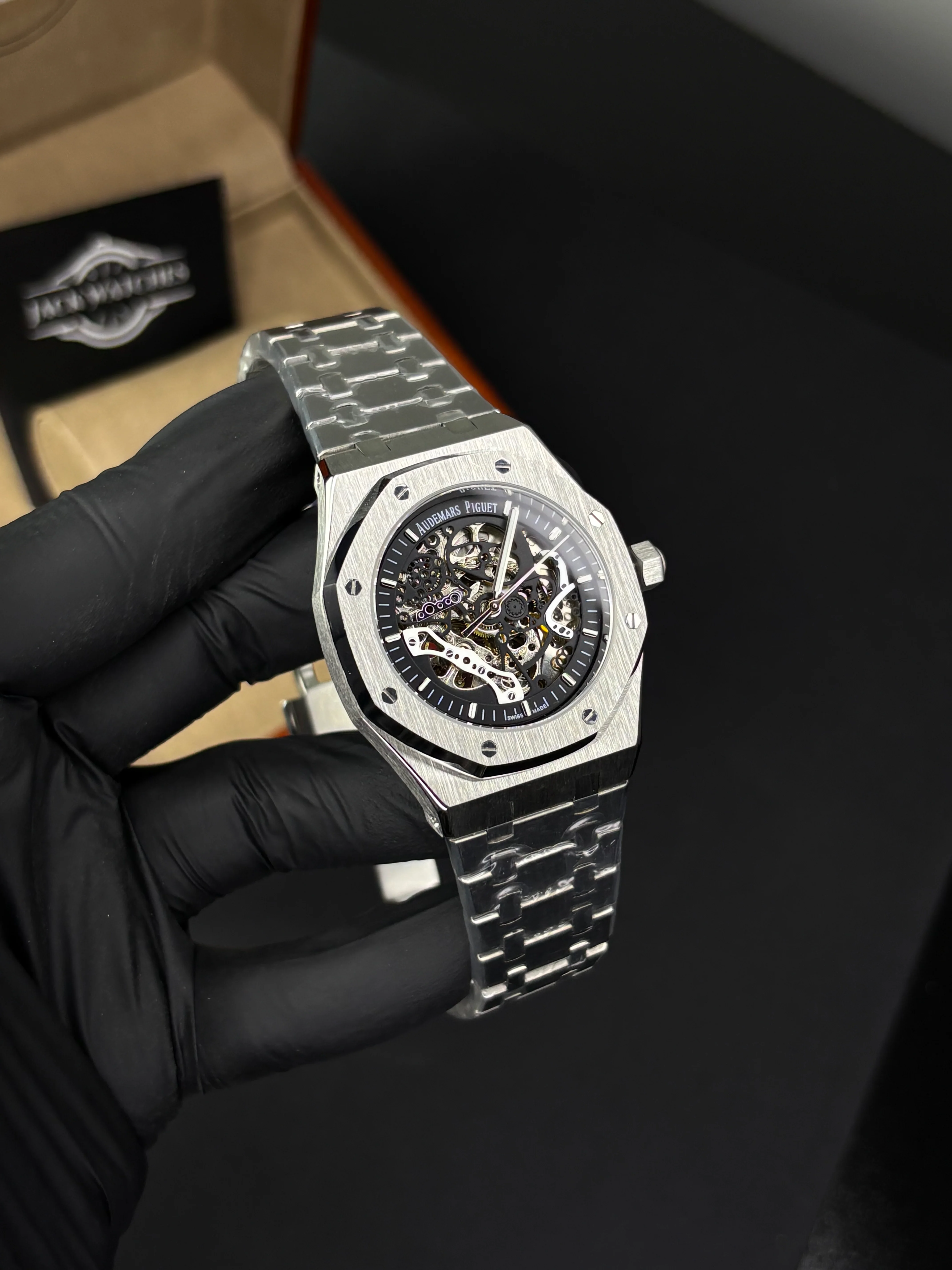 AP Royal Oak Silver Skeleton (Master Grade) - Image 4