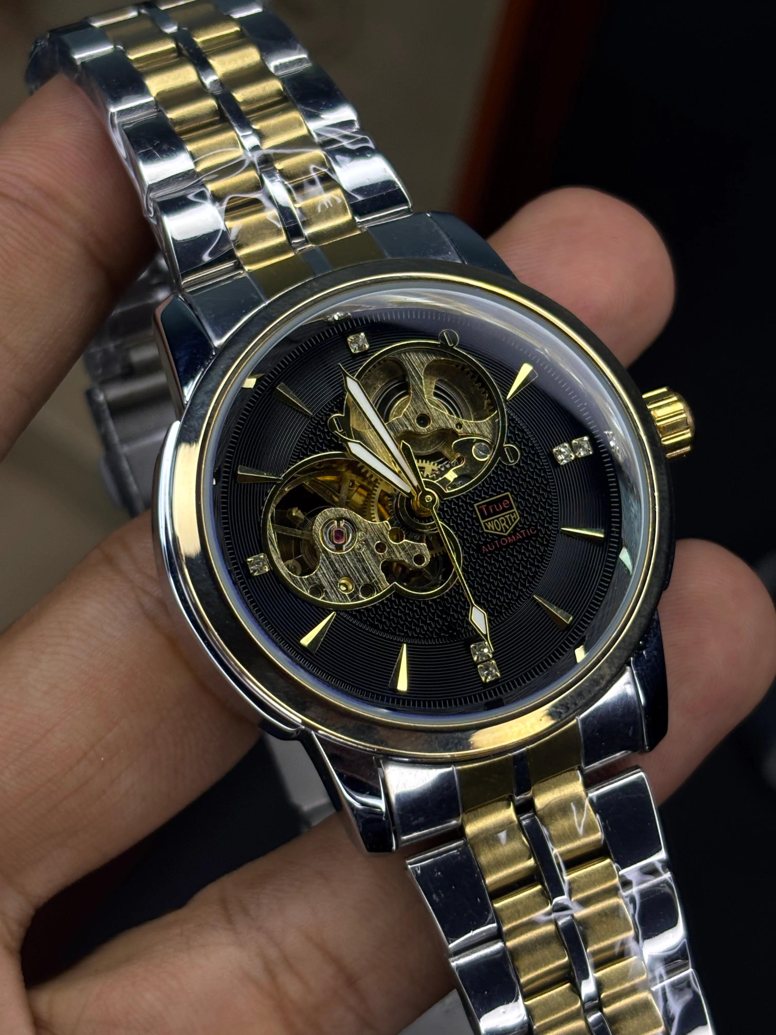 True Worth Automatic Skeleton Watch - R4053 - Image 3