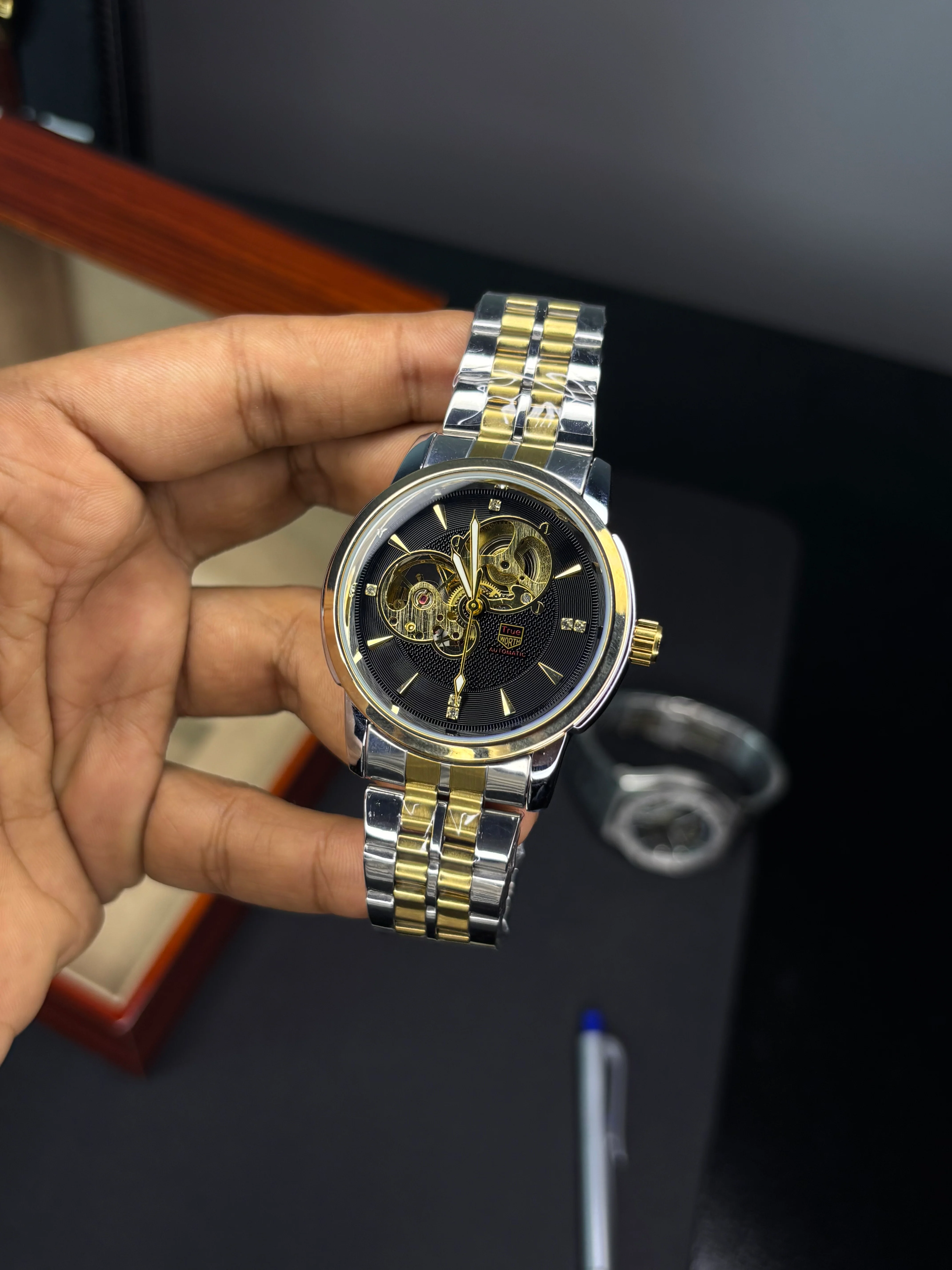 True Worth Automatic Skeleton Watch - R4053 - Image 5