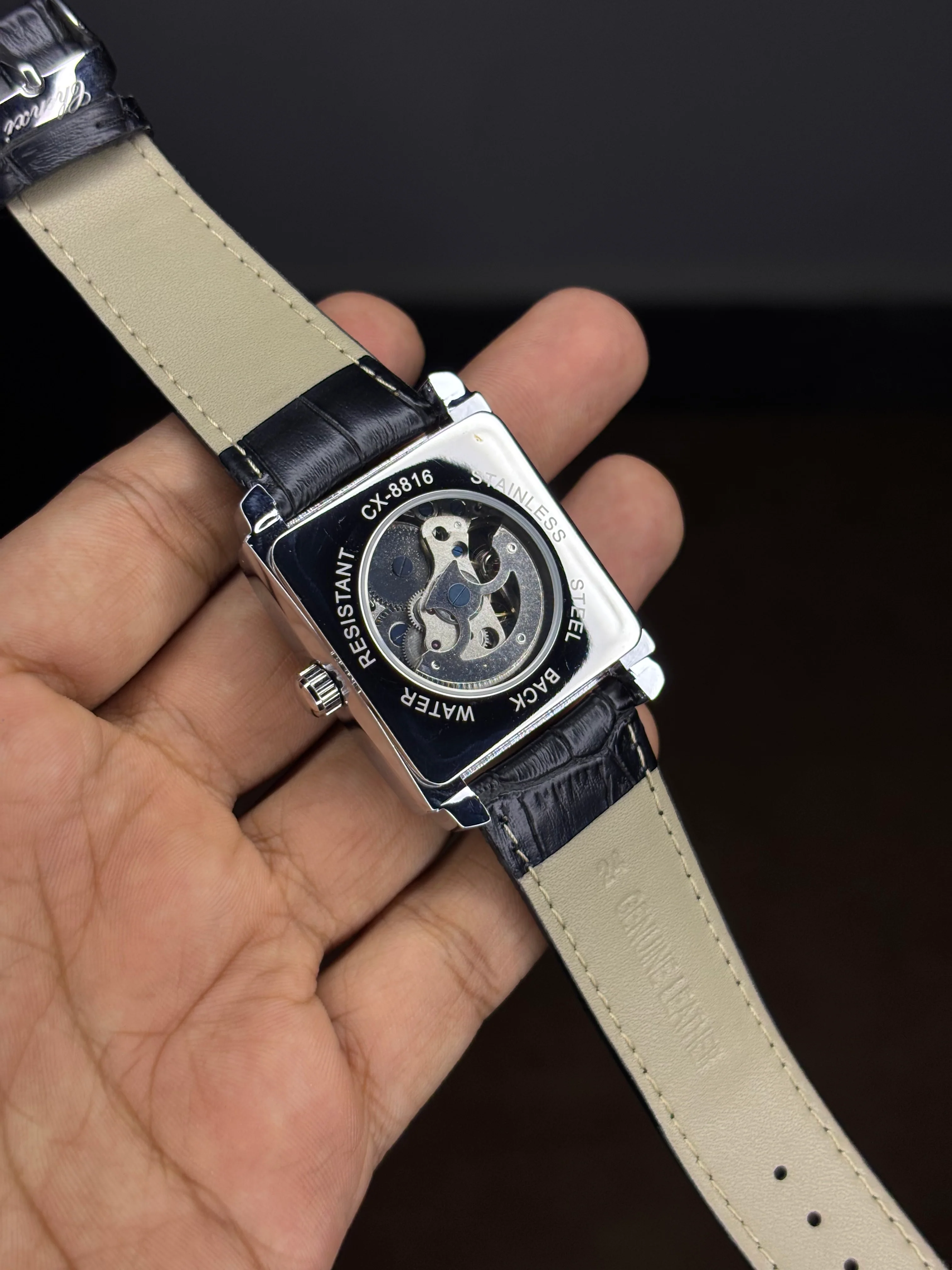 Chenxi Old Money Automatic Leather Strap - Image 5