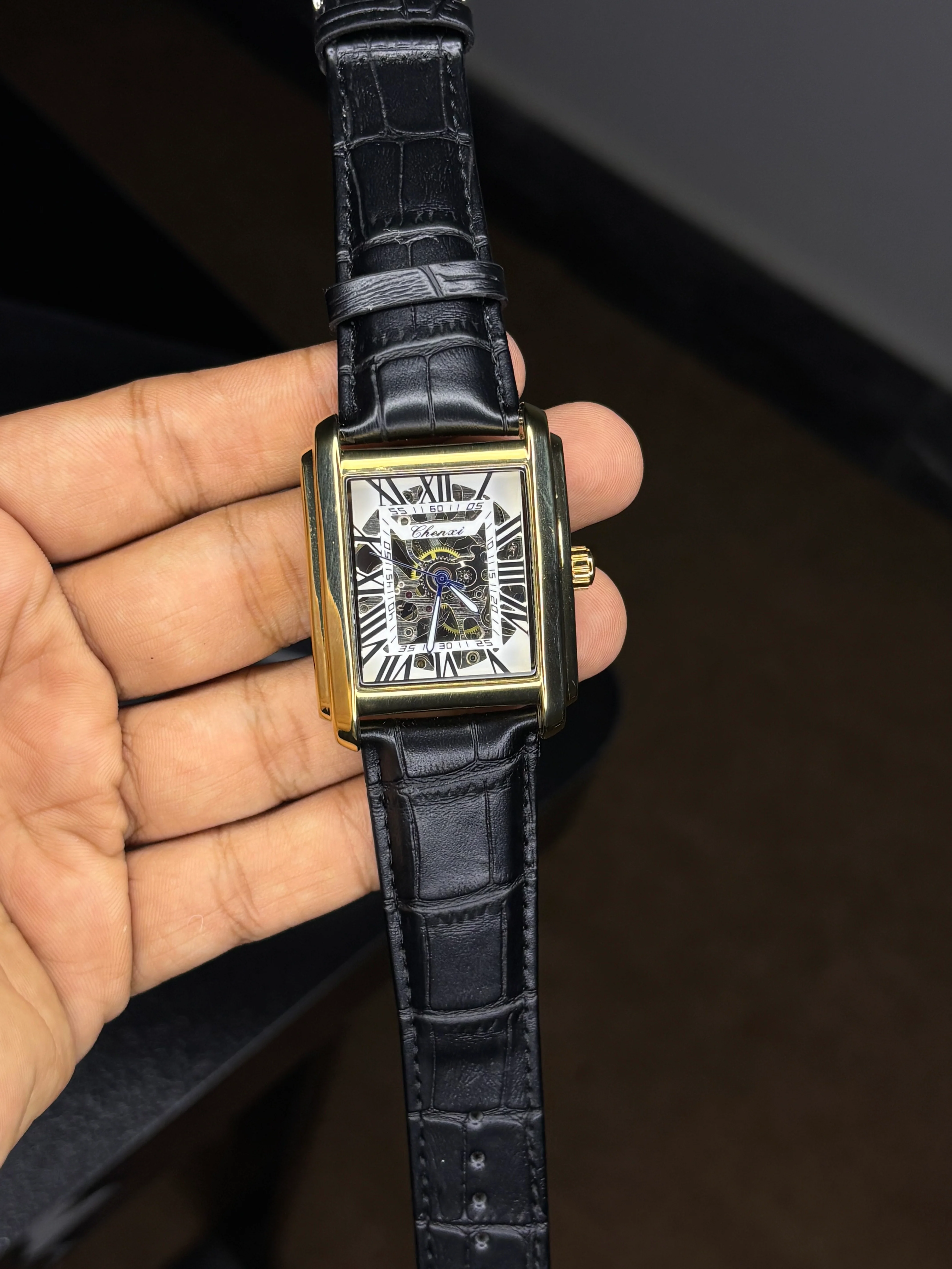 Chenxi Old Money Automatic Leather Strap - Image 2