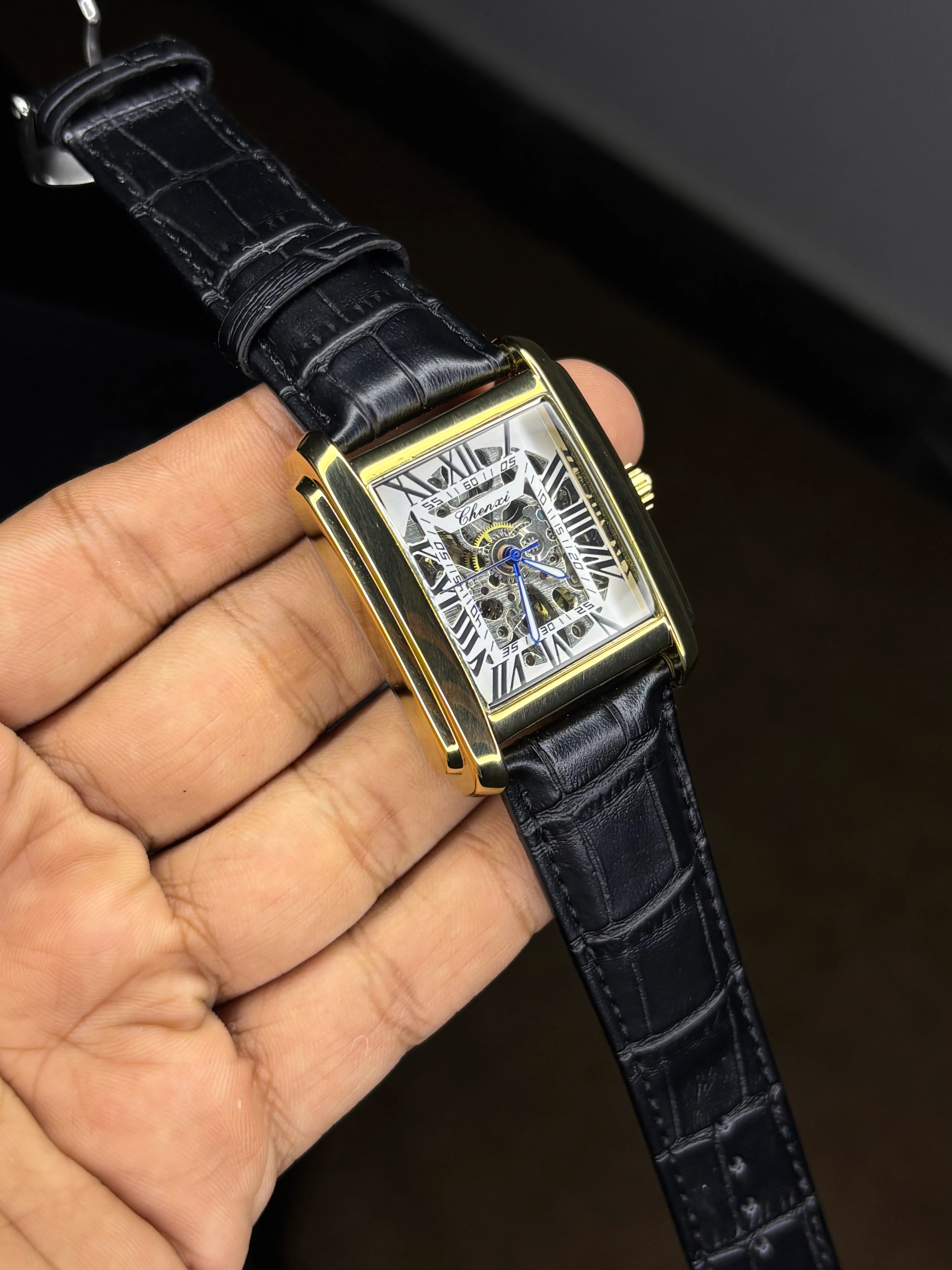 Chenxi Old Money Automatic Leather Strap - Image 3