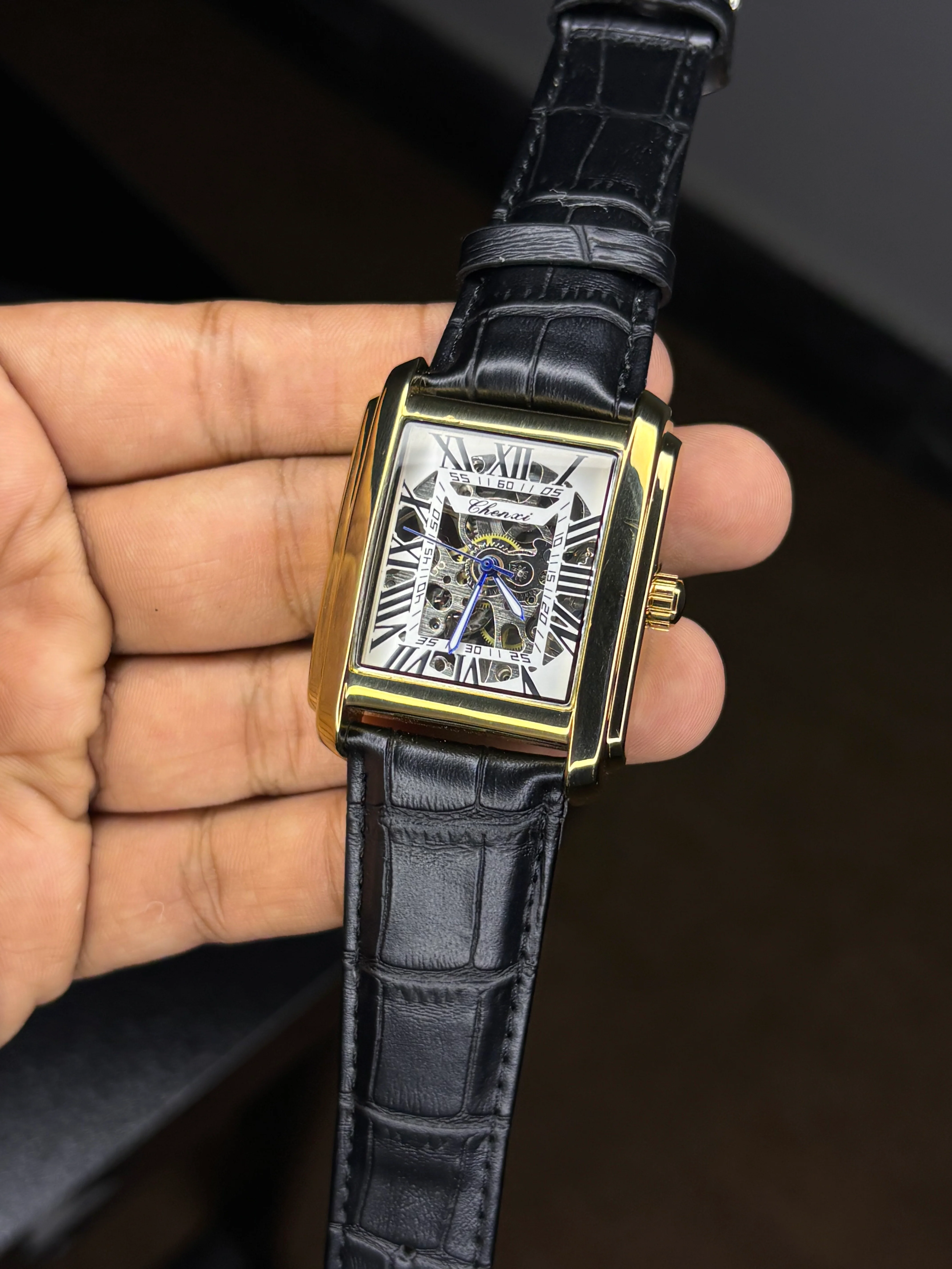 Chenxi Old Money Automatic Leather Strap - Image 4