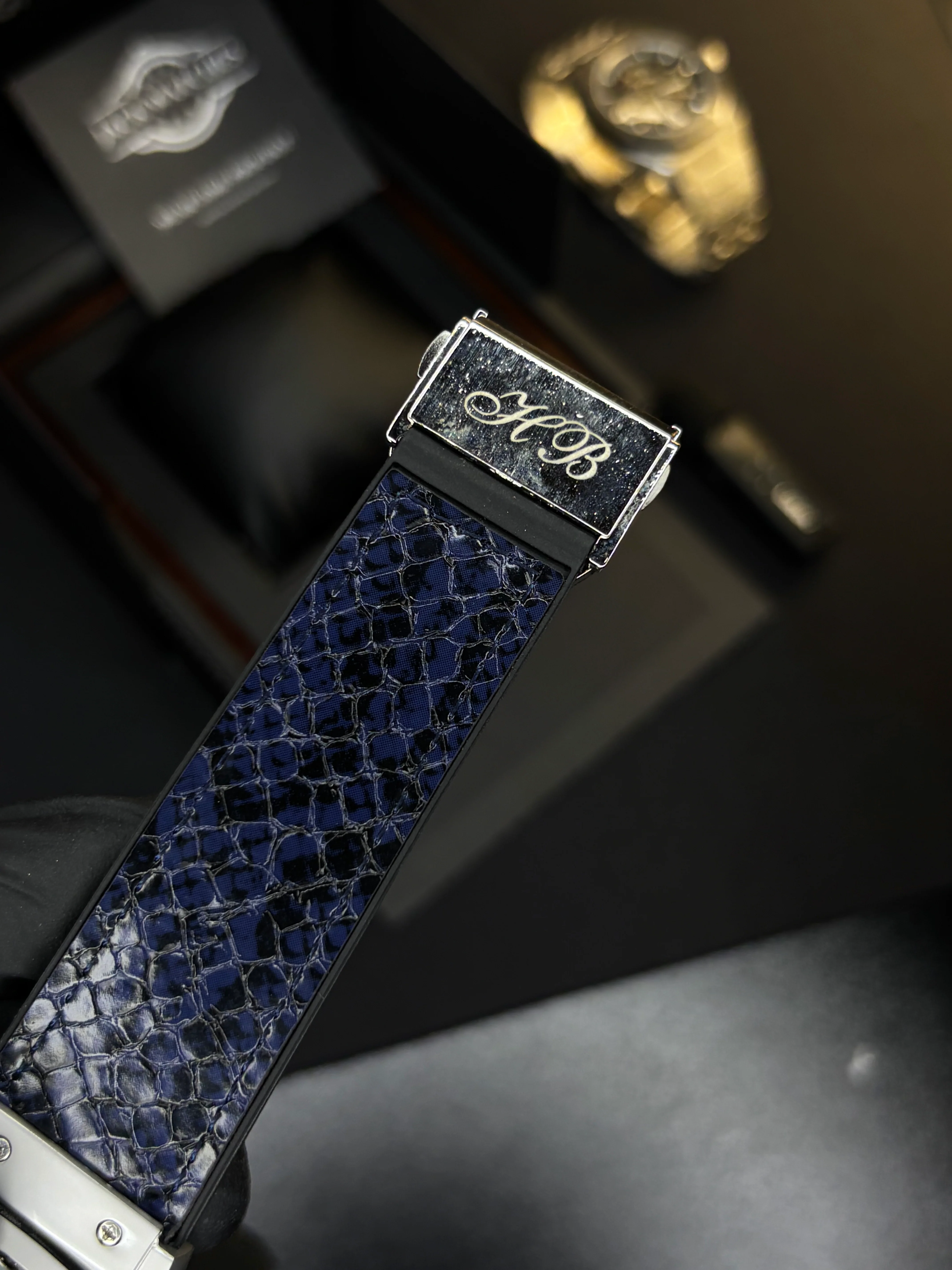 HB Classic Fusion - Snake Skin Leather Straps - Image 12