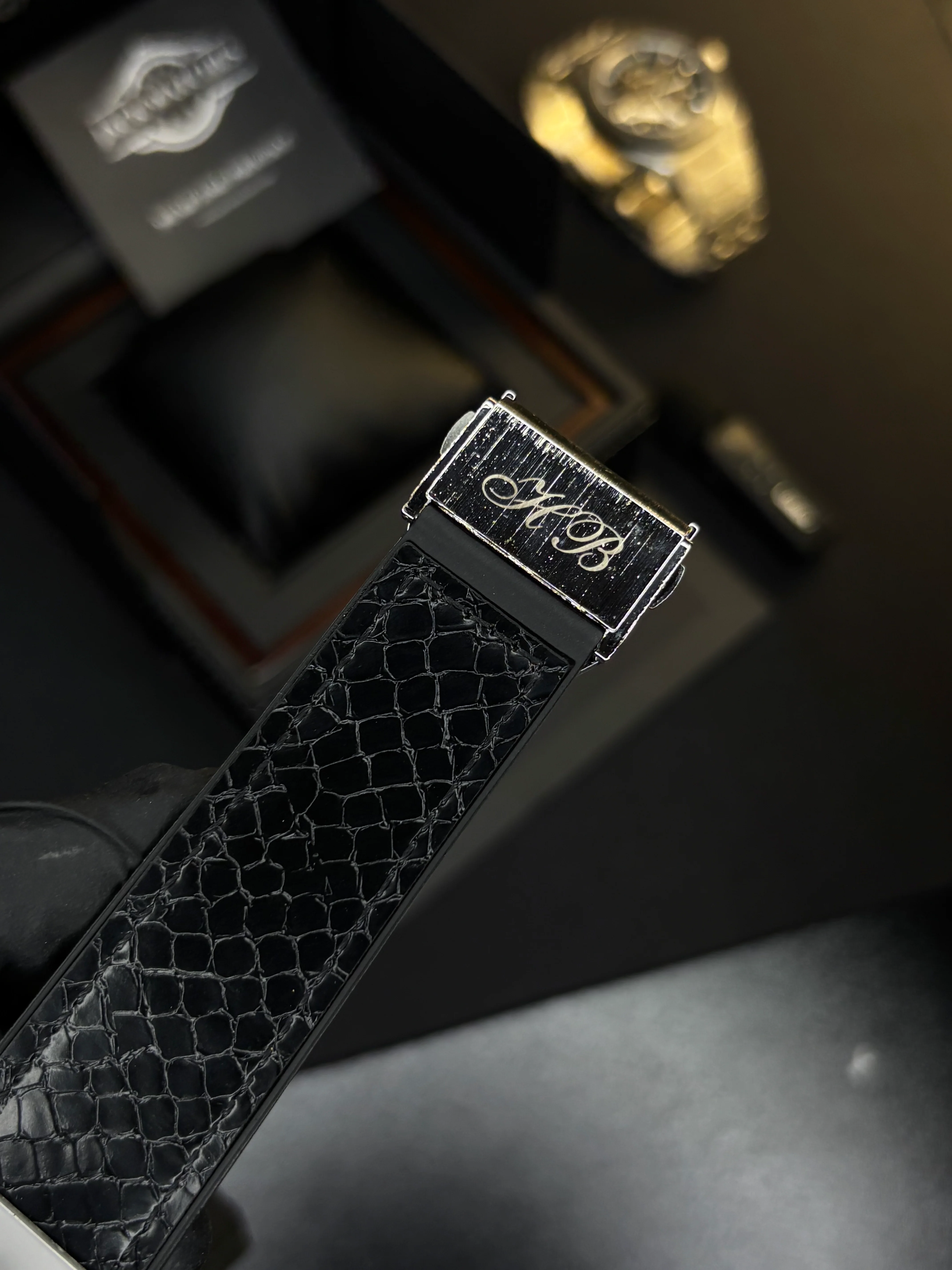 HB Classic Fusion - Snake Skin Leather Straps - Image 13