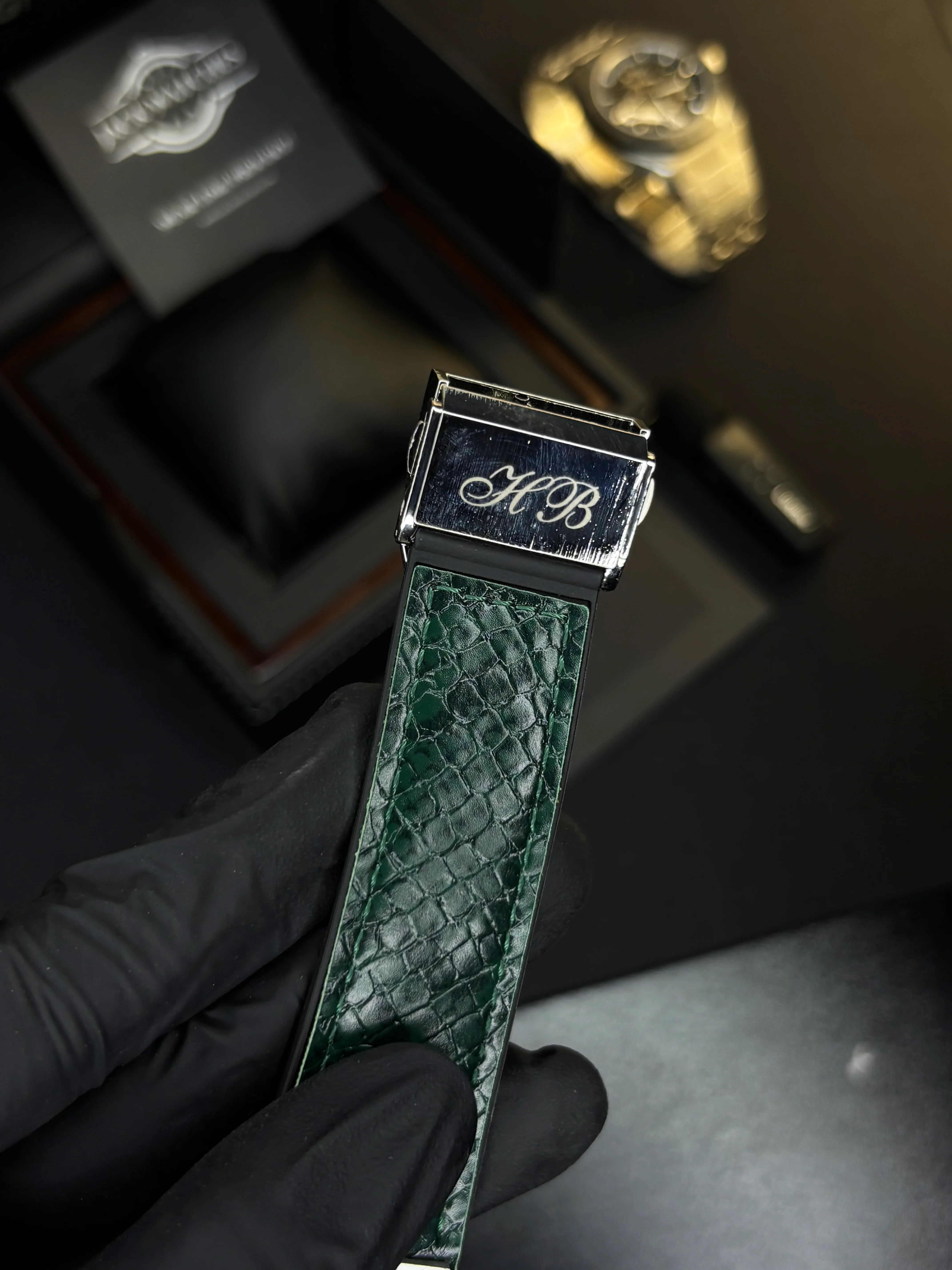 HB Classic Fusion - Snake Skin Leather Straps - Image 14