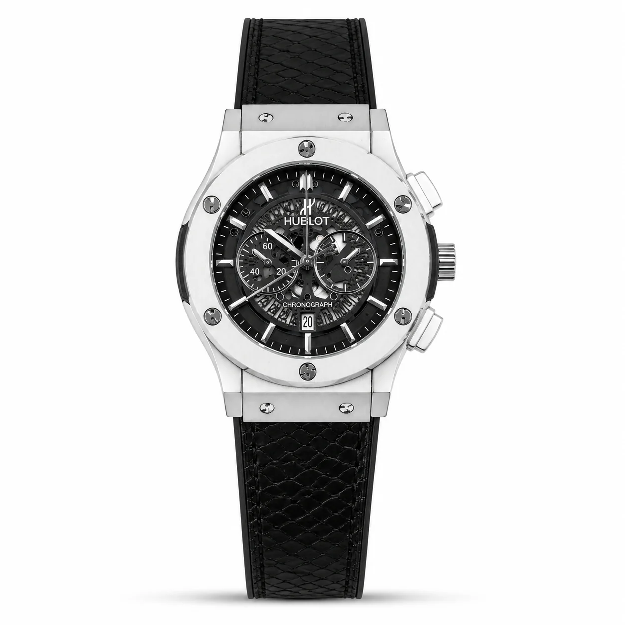 HB Classic Fusion - Snake Skin Leather Straps - Image 4
