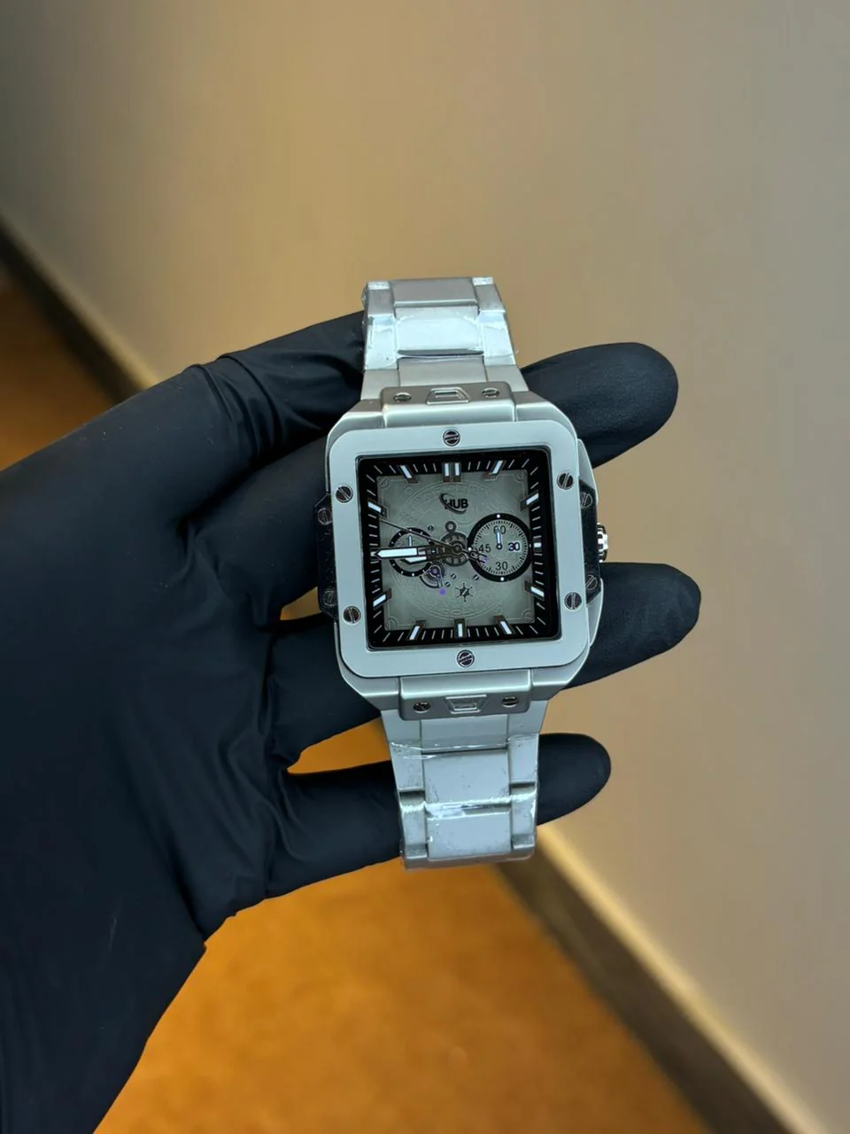 HB Square Dial Quartz Watch - Image 6