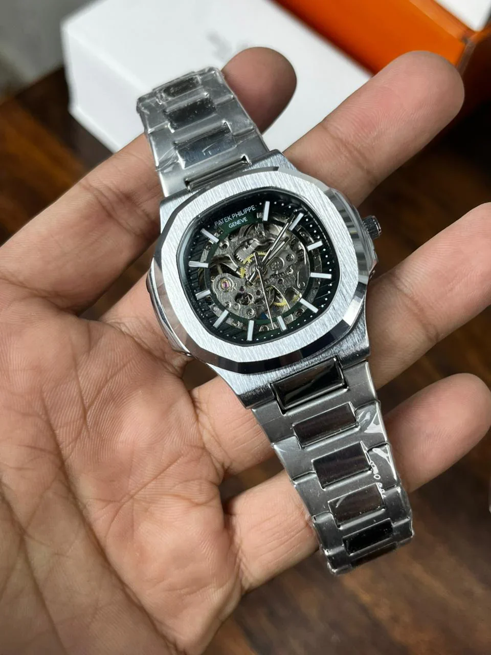 Patek Nautilus Fully Skeleton Automatic Watch - Image 16