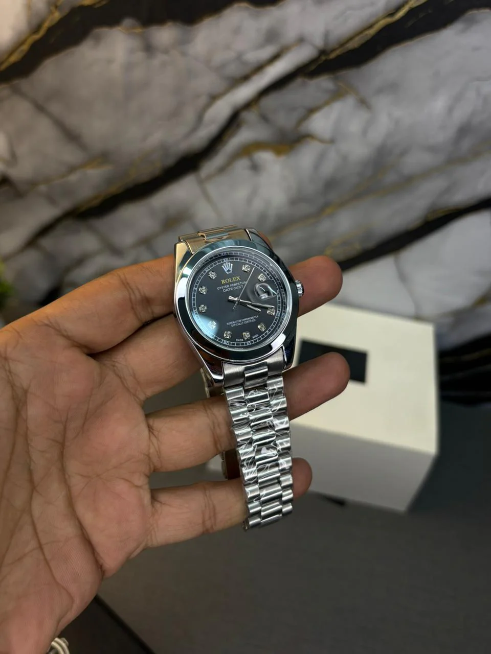 RLX Datejust Stoned Dial - Image 4