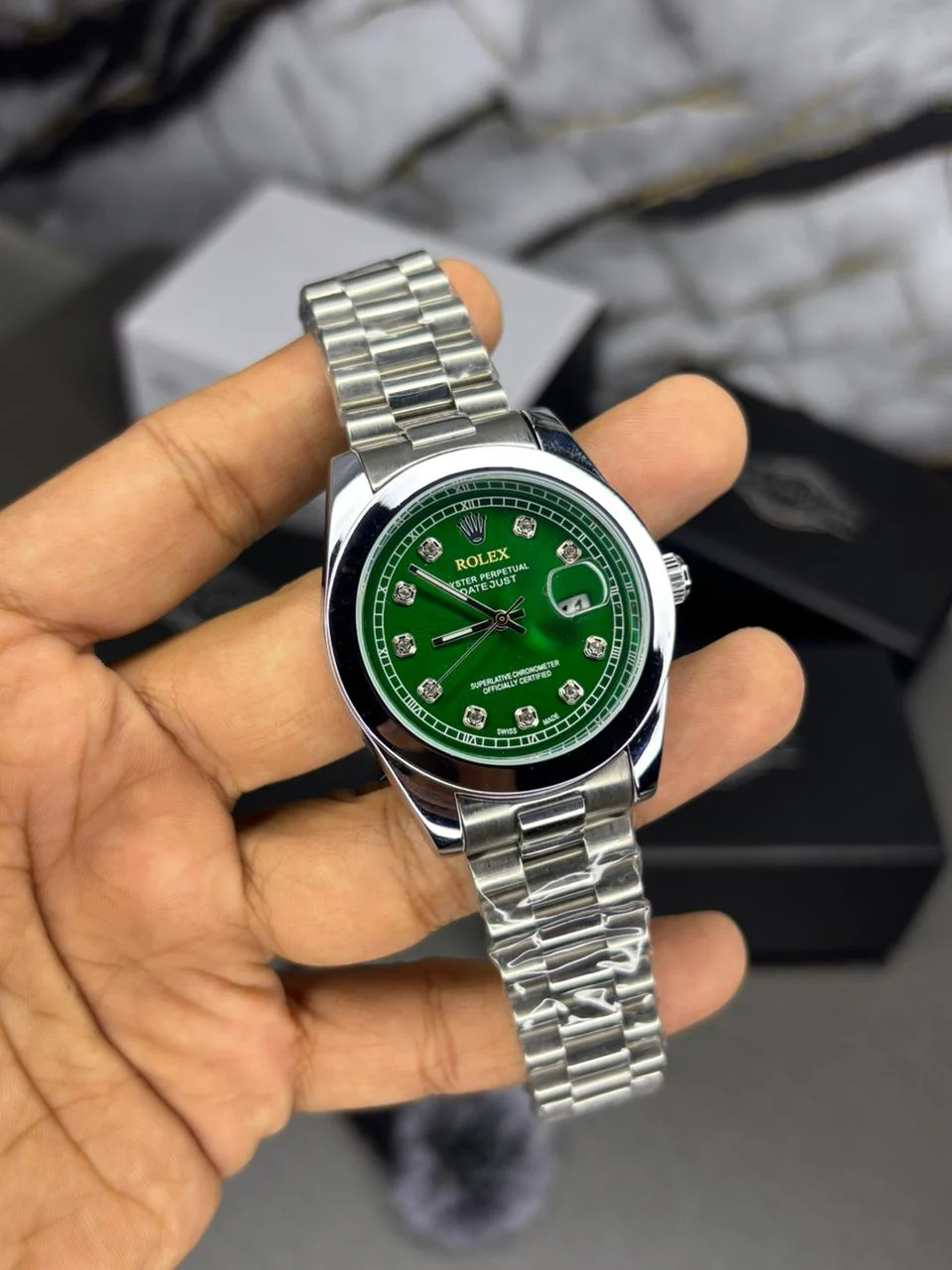 RLX Datejust Stoned Dial - Image 4