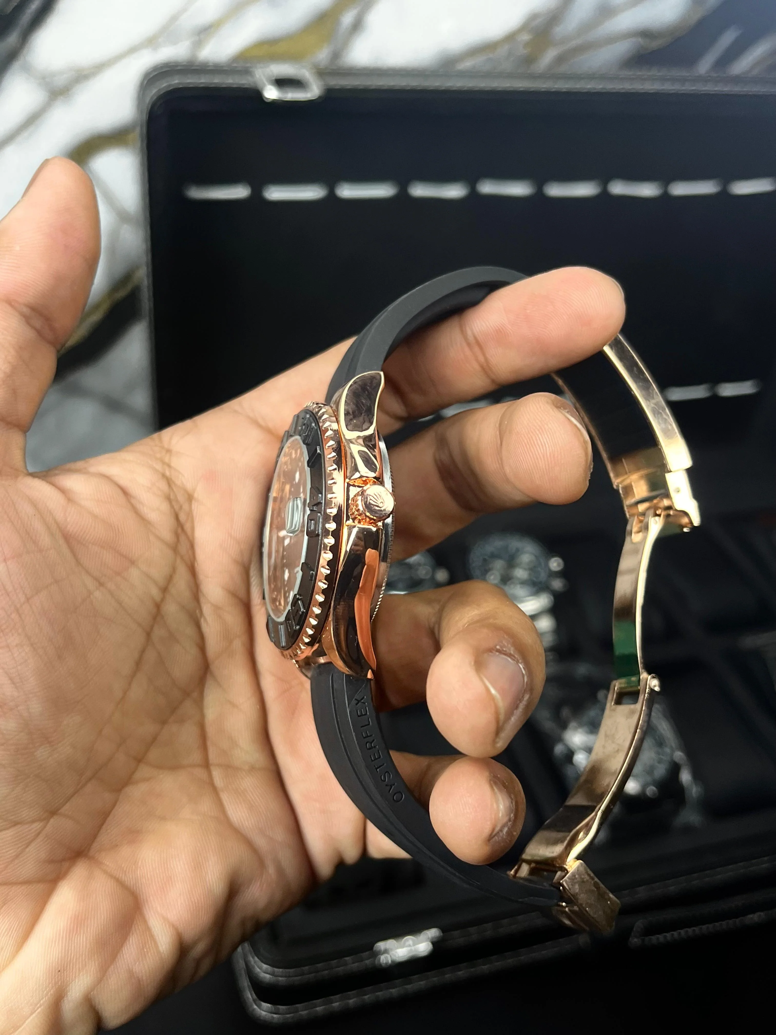 RLX Yacht Master Rose-Gold - Image 3