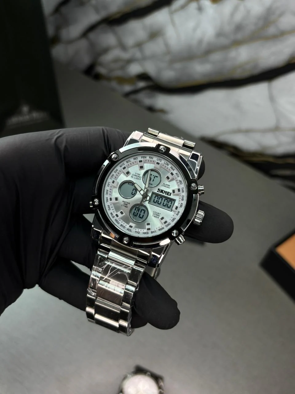 Skmei Dual Time Watch - Image 3