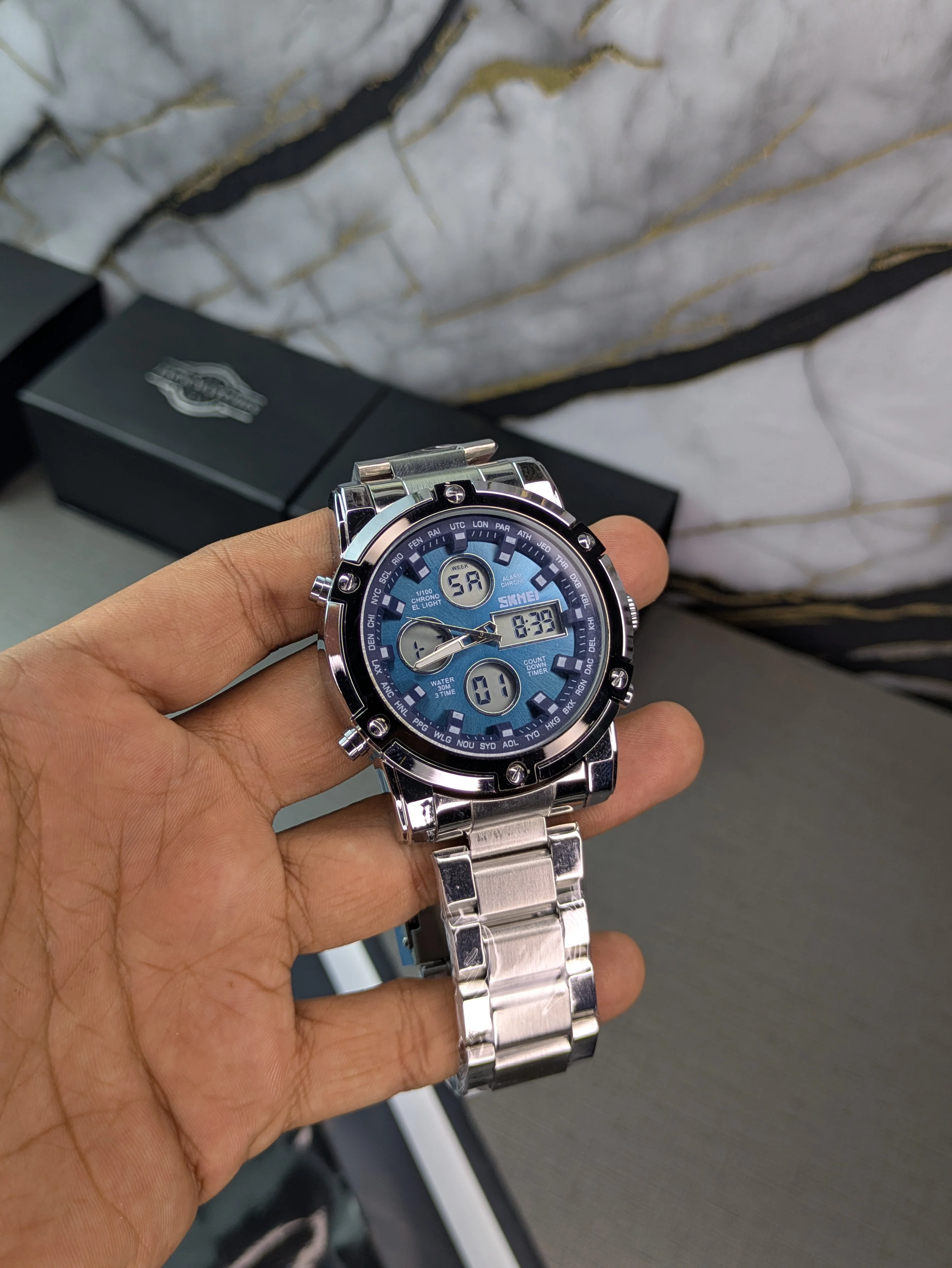 Skmei Dual Time Watch - Image 2
