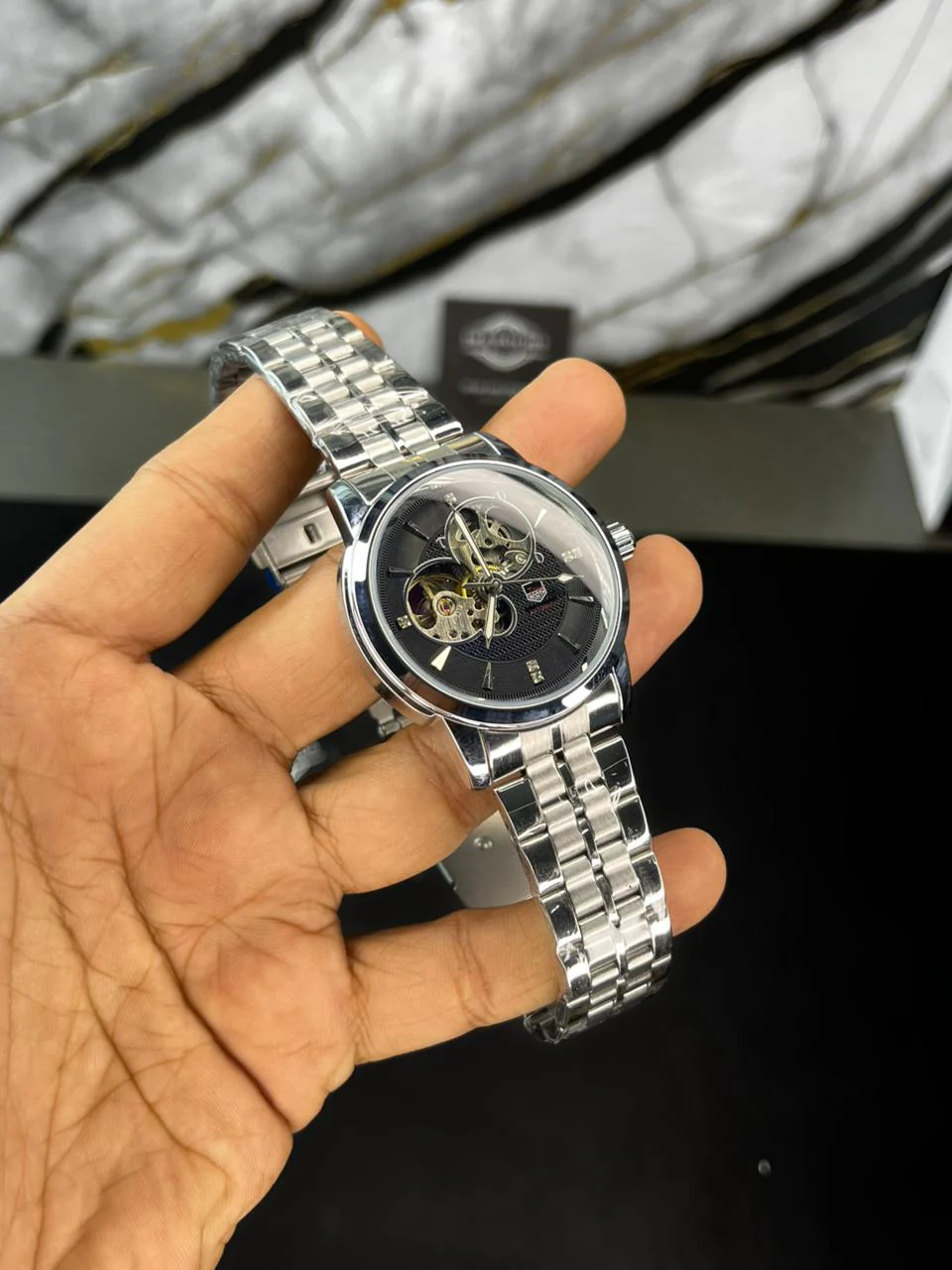 True Worth Automatic Skeleton Watch - R4053 - Image 4