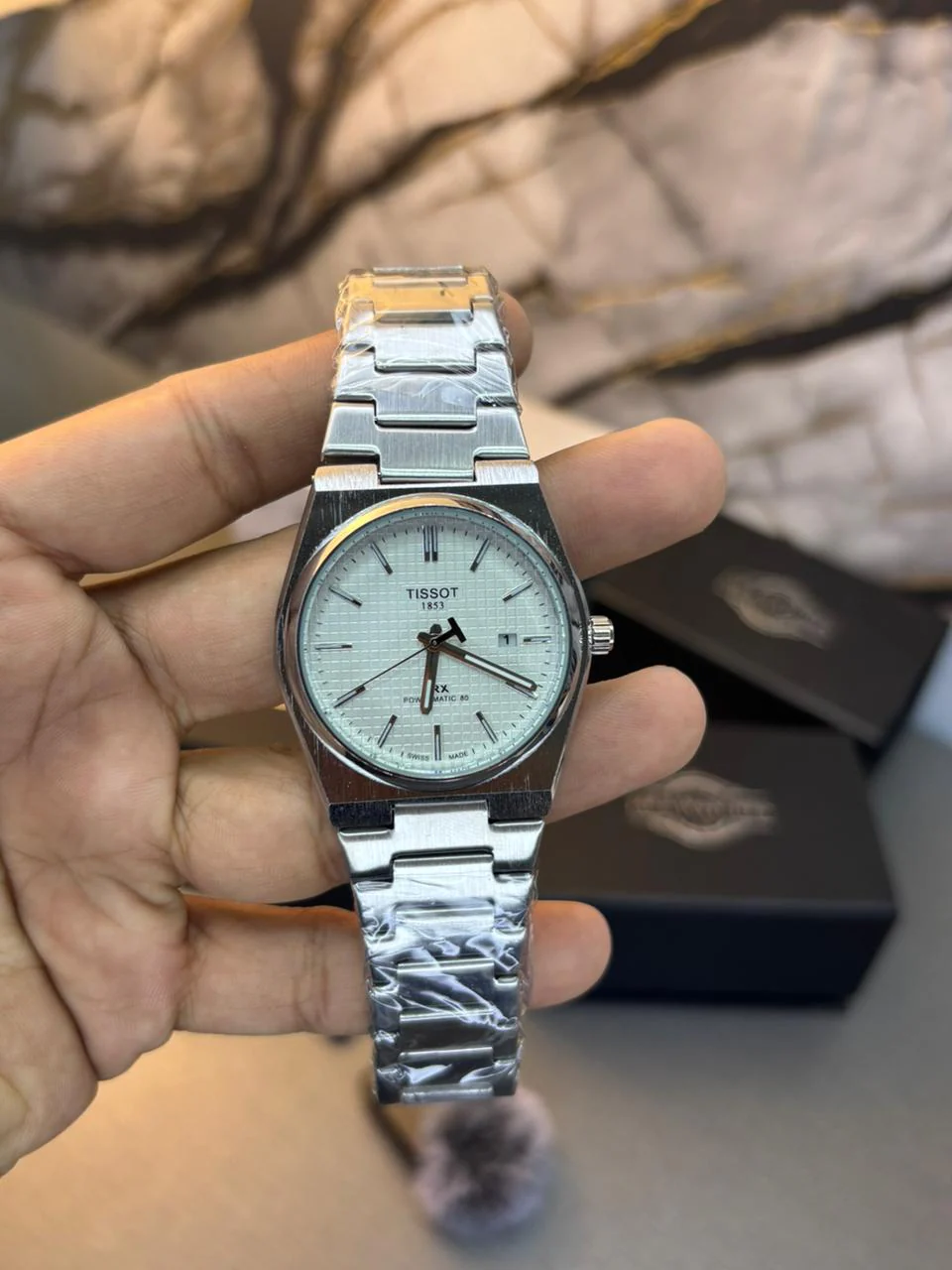 Tissot PRX 1853 Chain Date Adjust - Image 5