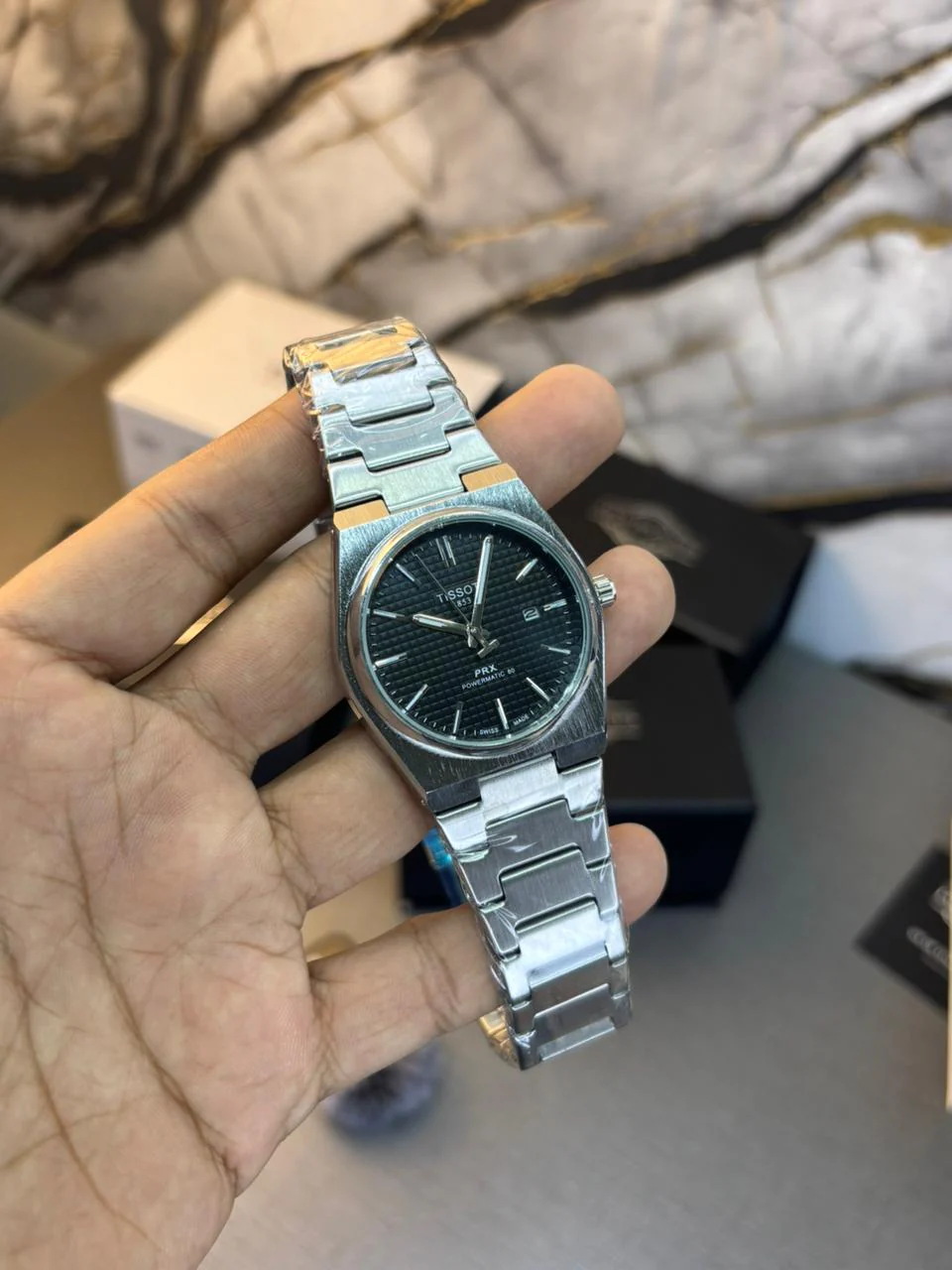 Tissot PRX 1853 Chain Date Adjust - Image 7