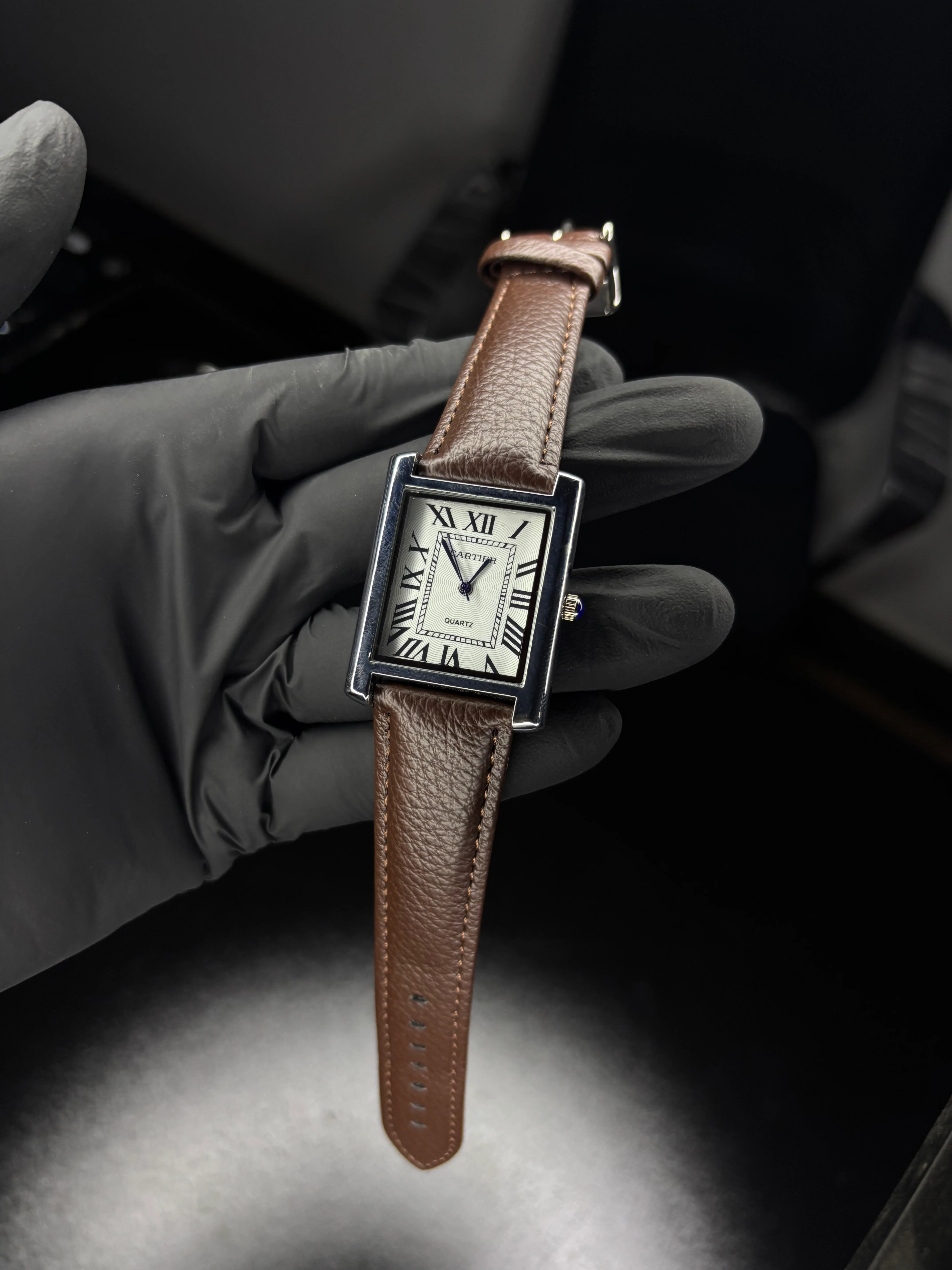 Vintage Roman Counts Quartz Watch - Image 3