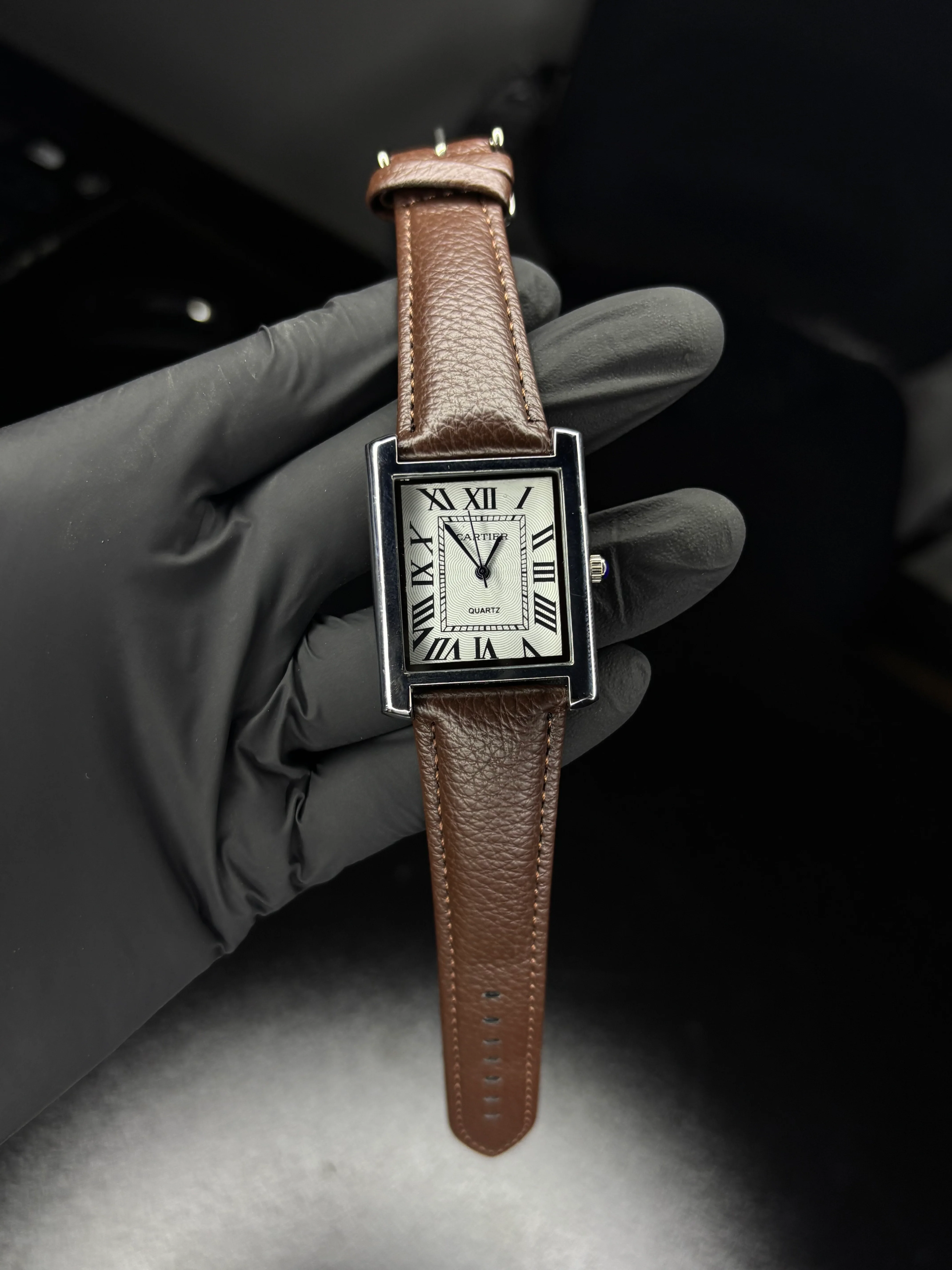 Vintage Roman Counts Quartz Watch - Image 4